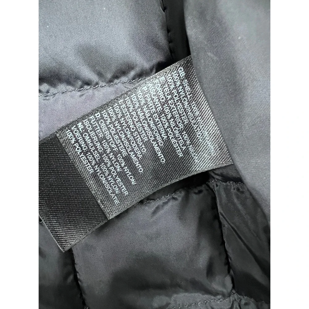 The North Face Mens HyVent Hooded Insulated Jacket Black‎ XL Parka Coat